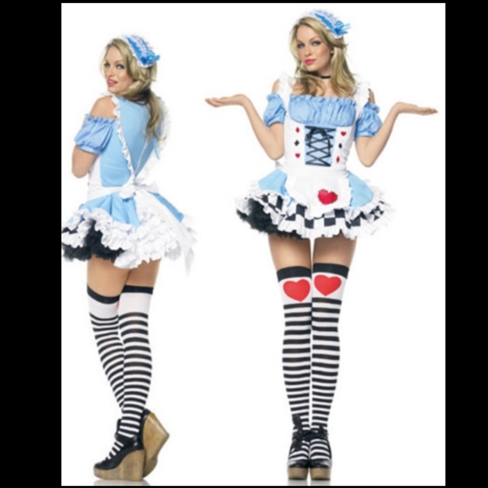 Leg Avenue Alice in Wonderland Halloween Costume